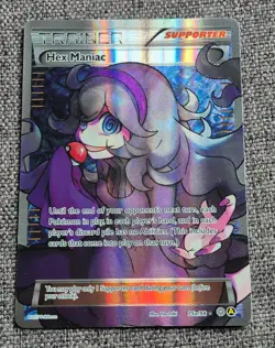 75a/98 Hex Maniac Premium Trainer XY Collection Pokemon card NM - Image 1