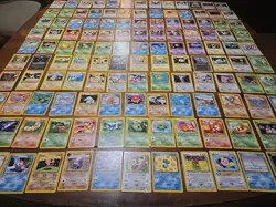 Vintage Pokemon Card Lot 130 Cards Neo Genesis Discovery Revelation Destiny TCG - Image 1