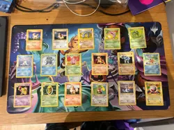 Pokemon 1st Edition Base Set (English - Shadowless) Lot - 34 Cards - LP-NM - Image 1