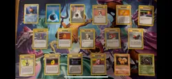 Pokemon 1st Edition Base Set (English - Shadowless) Lot - 34 Cards - LP-NM - Image 2