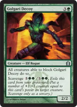 1 x Golgari Decoy - Foil - Return to Ravnica - NM-Mint - MTG - Image 1