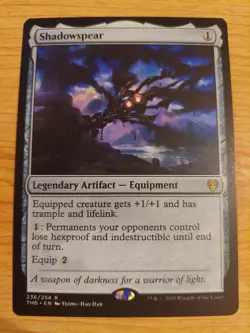 Shadowspear - 236/254 (Theros Beyond Death) - Near Mint NM - Rare - Image 1