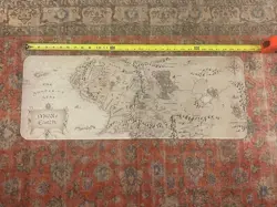 XL Middle Earth Lord of the Rings TCG Mat or Mousepad LOTR MTG Mat, 11.75"x31.5" - Image 1