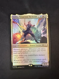 Sokka, Tenacious Tactician 0242 - Foil R MTG Avatar: The Last Airbender - Image 1
