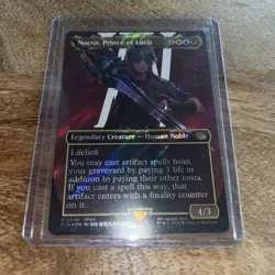 Noctis, Prince of Lucis Borderless Surge Foil - Final Fantasy Magic Mtg NM - Image 1