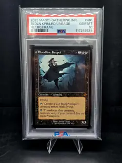2025 Magic The Gathering Bloodline Keeper/Lord Of Lineage Retro Frame PSA 10 - Image 1