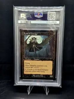 2025 Magic The Gathering Bloodline Keeper/Lord Of Lineage Retro Frame PSA 10 - Image 2