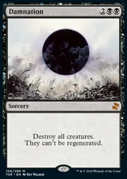 MTG Magic the Gathering Damnation (106/429) Time Spiral Remastered NM - Image 1