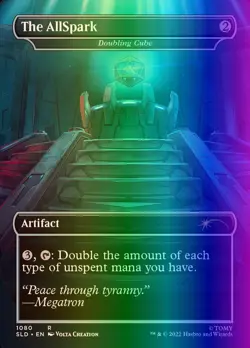 MTG Doubling Cube (1080/3004) Secret Lair Drop Series NM FOIL- Alternate Name - Image 1