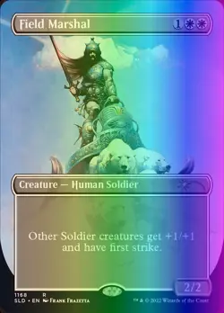 MTG Field Marshal (1168/3004) Secret Lair Drop Series NM FOIL - Image 1