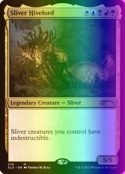 MTG Sliver Hivelord (276/3004) Secret Lair Drop Series LP FOIL - Image 1