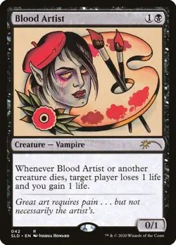 MTG Magic the Gathering Blood Artist (42/1164) Secret Lair Drop Series NM - Image 1
