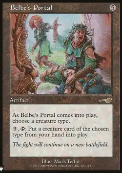 MTG Magic the Gathering Belbe's Portal (1548/1703) Mystery Booster NM - Image 1