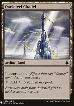 MTG Magic the Gathering Darksteel Citadel (1662/1703) Mystery Booster NM - Image 1
