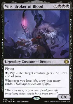 MTG Vilis, Broker of Blood (63/145) Game Night Free-for-All LP - Image 1