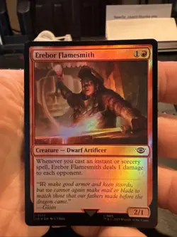 Erebor Flamesmith Lord of the Rings 122 NM Foil MTG - Image 1