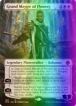 MTG Grand Master of Flowers (282/518) Adventures in the Forgotten Realms LP FOIL - Image 1