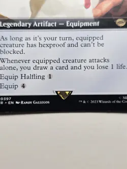 Bilbo's Ring (Borderless) LTR 397 rare magic mtg lotr lord of the rings legend - Image 3