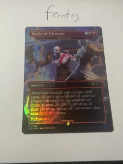 Magic the Gathering Battle of Olympus Rare Foil Secret Lair NM Ships Same Day - Image 1