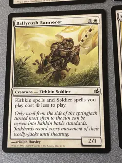 Ballyrush Banneret X4 Morningtide Ex/NM Condition See Pics Front Back - Image 5