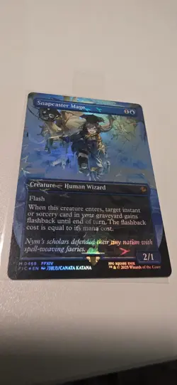 Snapcaster Mage (Borderless) (Chocobo Foil) Final Fantasy Magic The Gathering - Image 2