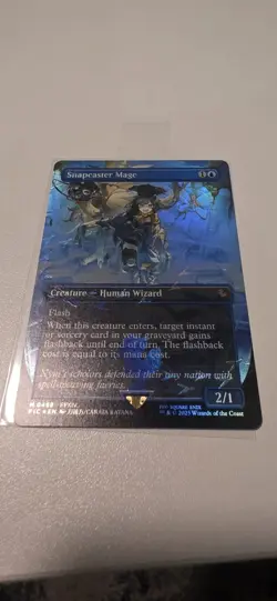 Snapcaster Mage (Borderless) (Chocobo Foil) Final Fantasy Magic The Gathering - Image 3