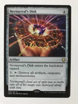 NEVINYRRAL'S DISK Commander Legends MTG Magic the Gathering NM - Image 1