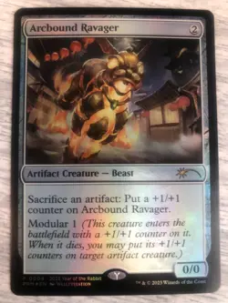 MTG Arcbound Ravager - APAC (Year of the Rabbit) FREE SHIPPING - Image 1