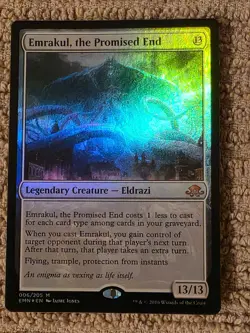MTG FOIL EMRAKUL, THE PROMISED END Eldritch Moon NM Near Mint - Image 2