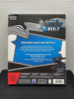 Pokemon TCG: Scarlet & Violet Black Bolt - Binder Collection Unopened See Desc - Image 2