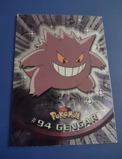 Gengar #94 Holo Topps Pokemon 2000 TV Animation (LP) - Image 1