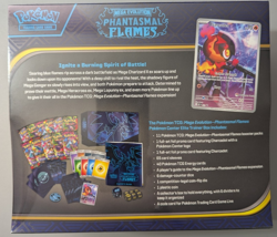 Pokemon TCG Phantasmal Flames Pokemon Center ETB Elite Trainer Box - New Sealed - Image 2