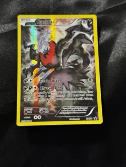 Pokemon Card Darkrai XY114 Black Star Holo Promo Full Art LP NM - Image 2