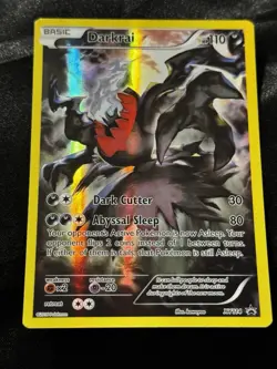 Pokemon Card Darkrai XY114 Black Star Holo Promo Full Art LP NM - Image 4