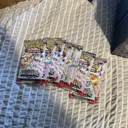 Pokemon TCG Prismatic Evolutions Booster Pack X11 New/Sealed - Image 1