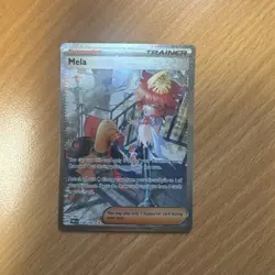 Pokemon TCG Mela 254/182 Sv04: Paradox Rift Special Illustration Rare Card - Image 1