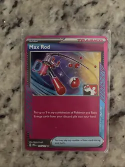 116/131 Max Rod Prize Pack Series 7 Stamped Play Pokemon TCG Ace Spec - Image 1