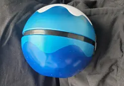 Pokemon Dive Ball Tin (H19) EMPTY Poke Ball Tin Blue Teal White No Packs - Image 3