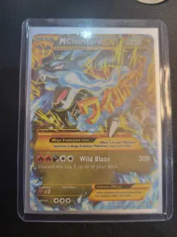 Pokemon TCG Mega-Charizard-EX Flashfire 108 Holo Secret Rare - Image 1