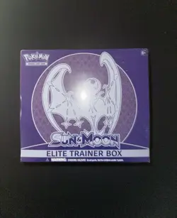 Pokemon Sun and Moon Base Set Lunala + Solgaleo ETB’s (x2) NEW/SEALED - Image 1
