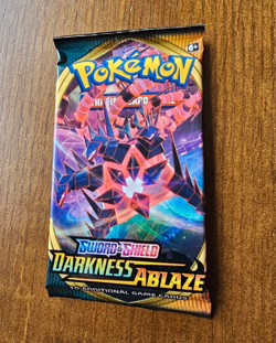 Pokemon: Sword + Shield Darkness Ablaze Booster Pack x1 820650807121 - Image 1