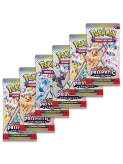 Pokemon TCG Prismatic Evolutions Booster Bundle 6 Packs - Sealed Box and New 🔥 - Image 3