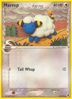 Pokemon Mareep δ (54/101) Dragon Frontiers LP - Image 1