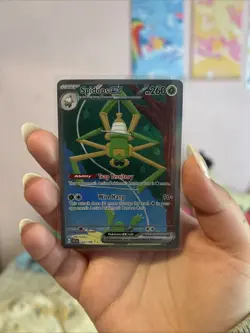 Pokemon TCG Spidops EX 243/198 Illustration Scarlet & Violet Base Set - Image 1