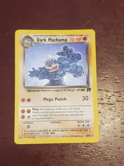 Pokemon TCG Dark Machamp 10/82 Team Rocket Holo (Excellent/Lightly Played) - Image 1