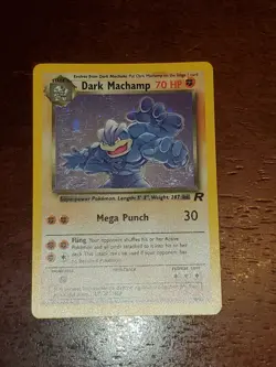 Pokemon TCG Dark Machamp 10/82 Team Rocket Holo (Excellent/Lightly Played) - Image 3