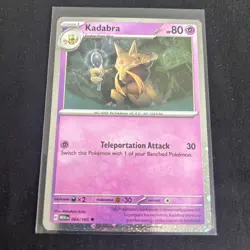Kadabra - Cosmos Holo - Scarlet & Violet 151 Promo 064/165 - MINT - Pokemon - Image 1
