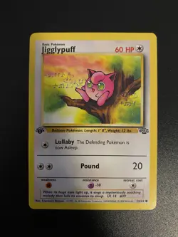 [LP] Pokemon - Jigglypuff 54/64 - Jungle - 1st Edition - English - Image 1