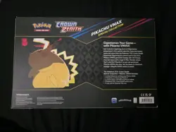 Pokemon TCG Crown Zenith Pikachu VMAX Factory Sealed Special Collection Box - Image 2