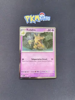 Pokemon TCG Kadabra 151 - 064/165 Cosmos Holo LP. - Image 1